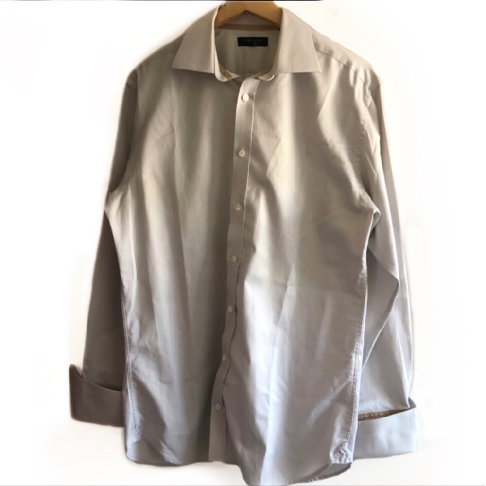 Ted Baker London striped button shirt - Picture 1 of 8